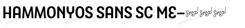 HammonyOS Sans Sc Me字体转换